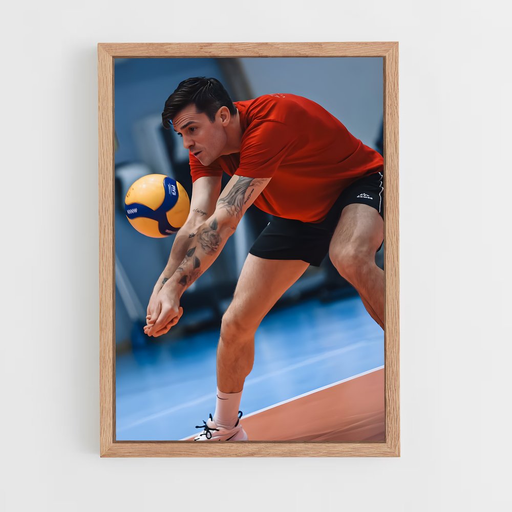 Poster Matt de anderson – affiche Volleyball (vue 4)